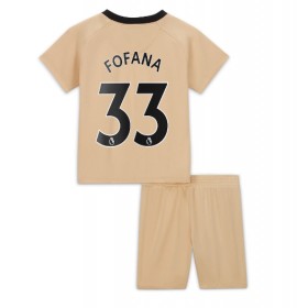Baby Fußballbekleidung Chelsea Wesley Fofana #33 3rd Trikot 2022-23 Kurzarm (+ kurze hosen)